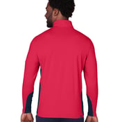 Back view of Gamer Golf Quarter-Zip Pullover