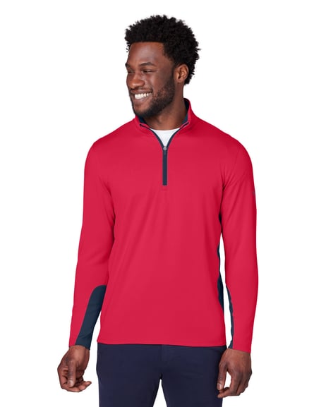 Front view of Gamer Golf Quarter-Zip Pullover