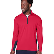 Front view of Gamer Golf Quarter-Zip Pullover