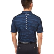 Back view of Mattr Volition Flanked Polo