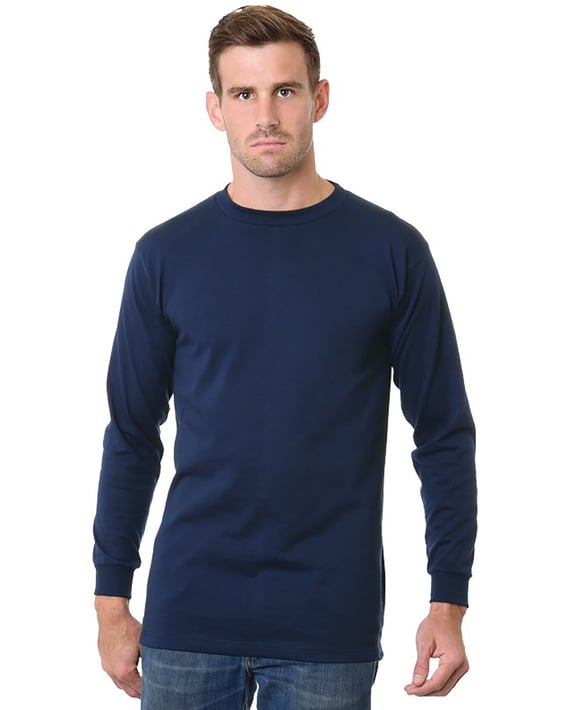 Front view of USA-Made Tall Long Sleeve T-Shirt