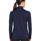 Back view of Women’s You-V Quarter Zip Pullover