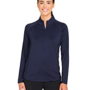 Front view of Women’s You-V Quarter Zip Pullover