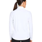 Back view of Women’s You-V Quarter Zip Pullover