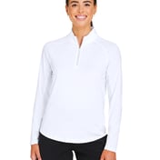 Front view of Women’s You-V Quarter Zip Pullover