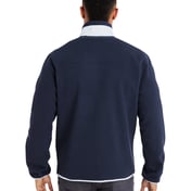 Back view of Fleece Quarter Zip Pullover