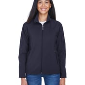 Front view of Women’s 3-layer Fleece Performance Soft Shell Jacket