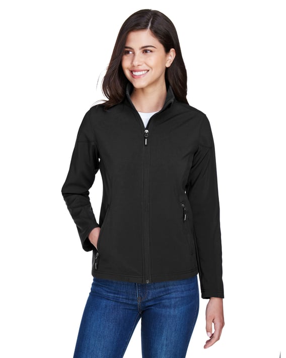 Front view of Women’s Cruise Two-Layer Fleece Bonded Soft Shell Jacket