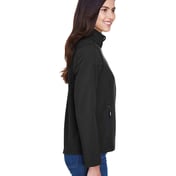 Side view of Women’s Cruise Two-Layer Fleece Bonded Soft Shell Jacket