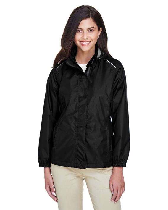 Front view of Women’s Climate Seam-Sealed Lightweight Variegated Ripstop Jacket