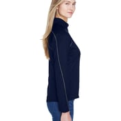 Side view of Women’s Radar Quarter-Zip Pullover Performance Top