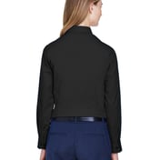 Back view of Women’s Operate Twill Shirt