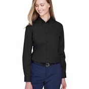 Front view of Women’s Operate Twill Shirt
