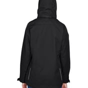 Back view of Women’s 3-in-1 Jacket With Fleece Liner
