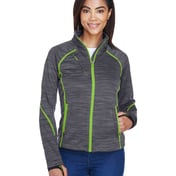 Front view of Women’s Flux Mélange Bonded Fleece Jacket