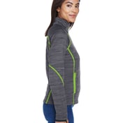 Side view of Women’s Flux Mélange Bonded Fleece Jacket
