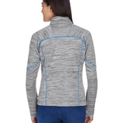Back view of Women’s Flux Mélange Bonded Fleece Jacket