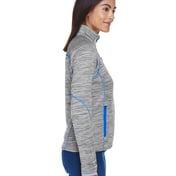 Side view of Women’s Flux Mélange Bonded Fleece Jacket
