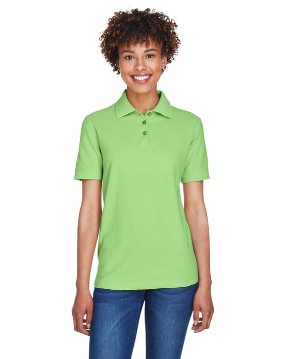 Front view of Women’s Whisper Pique Polo