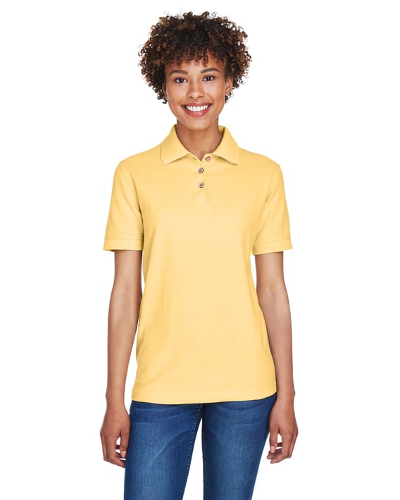 Front view of Women’s Whisper Pique Polo