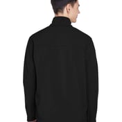 Back view of Three Layer Fleece Performance Soft Shell Jacket