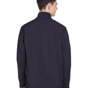 Back view of Three Layer Fleece Performance Soft Shell Jacket