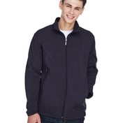 Front view of Three Layer Fleece Performance Soft Shell Jacket