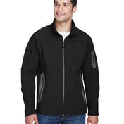 Front view of Three Layer Fleece Bonded Shell Technical Jacket