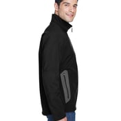 Side view of Three Layer Fleece Bonded Shell Technical Jacket