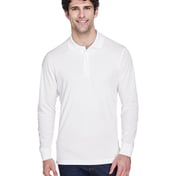 Front view of Pinnacle Performance Long Sleeve Piquéé Polo