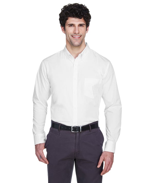 Front view of Operate Twill Dress Shirt