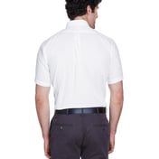 Back view of Optimum Short Sleeve Twill Dress Shirt