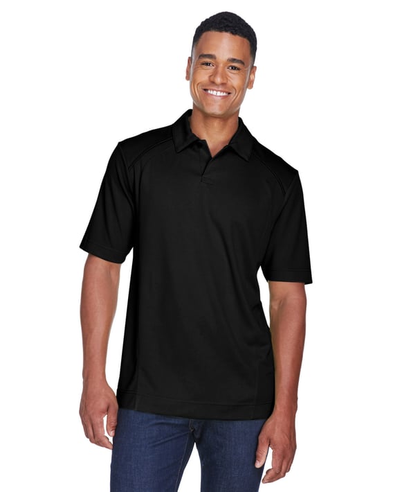 Front view of Recycled Polyester Performance Pique Polo
