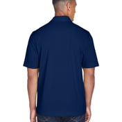 Back view of Recycled Polyester Performance Pique Polo