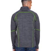 Back view of Flux Mélange Bonded Fleece Jacket