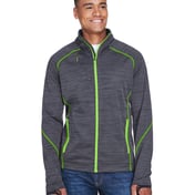 Front view of Flux Mélange Bonded Fleece Jacket