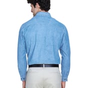Back view of Cypress Denim Shirt With Pocket
