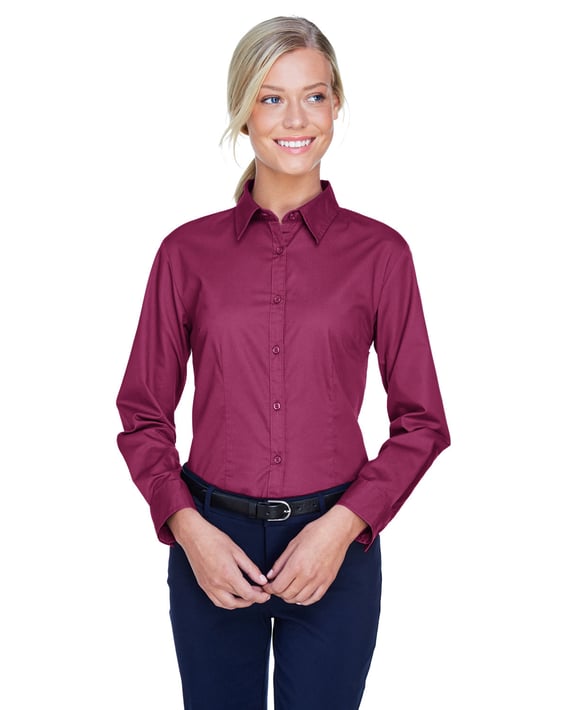 Front view of Women’s Whisper Twill Dress Shirt