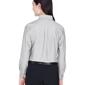 Back view of Women’s Classic Wrinkle-Resistant Oxford Shirt