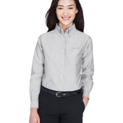Front view of Women’s Classic Wrinkle-Resistant Oxford Shirt