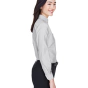 Side view of Women’s Classic Wrinkle-Resistant Oxford Shirt