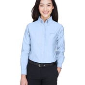Front view of Women’s Classic Wrinkle-Resistant Oxford Shirt
