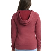 Back view of Women’s Malibu Raglan Full-Zip Hoodie