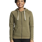 Front view of Women’s Malibu Raglan Full-Zip Hoodie