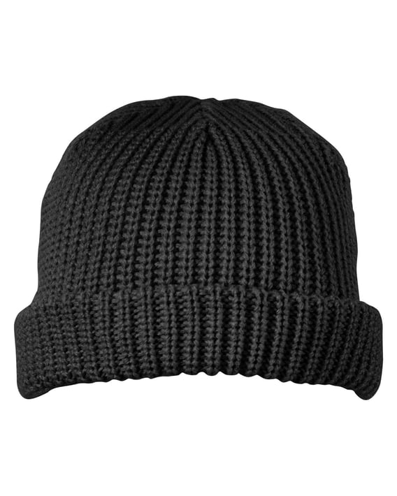 Front view of Dock Cuffed Beanie