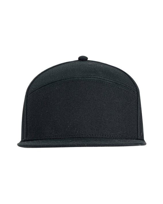 Front view of Hybrid Flat Bill Cap