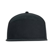 Front view of Hybrid Flat Bill Cap