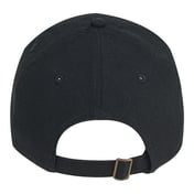 Back view of Youth Brushed Twill Cap