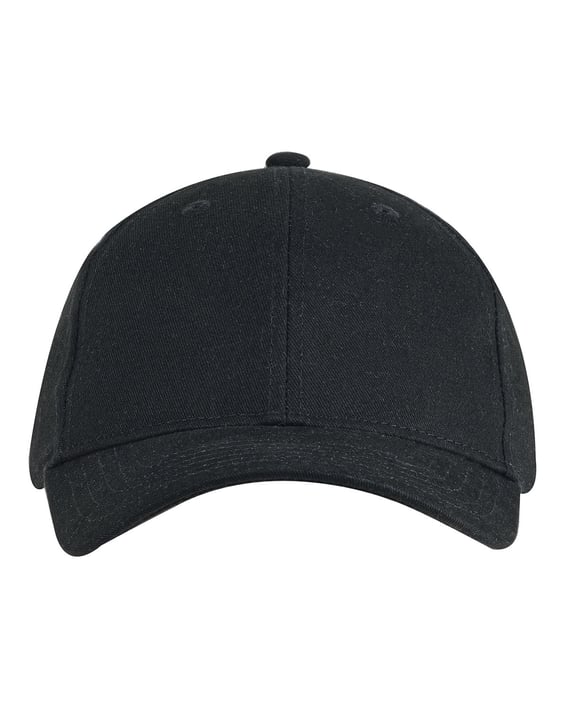 Front view of Youth Brushed Twill Cap