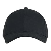 Front view of Youth Brushed Twill Cap